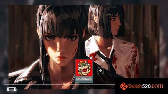 switch主题–《暗黑女孩》免费下载