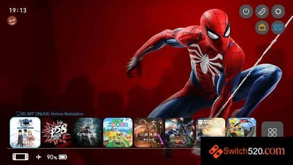 switch主题–《蜘蛛侠》免费下载
