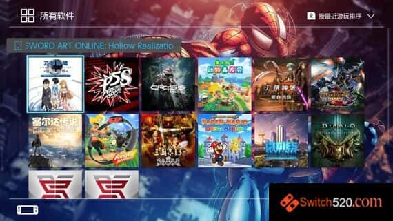 switch主题–《漫画蜘蛛侠》免费下载