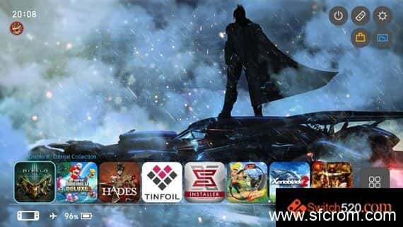 switch主题–《蝙蝠侠Batman2》免费下载