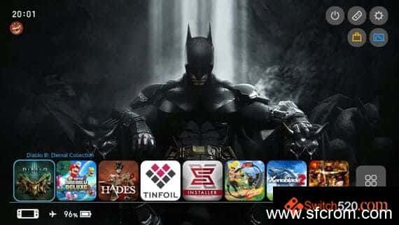 switch主题–《蝙蝠侠Batman》免费下载