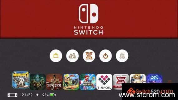 switch主题–《SX OS 红》免费下载
