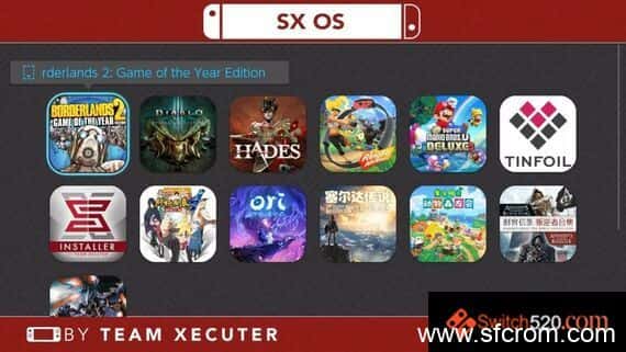 switch主题–《SX OS 红》免费下载