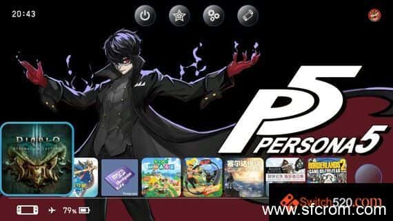 switch主题–《女神异闻录》免费下载