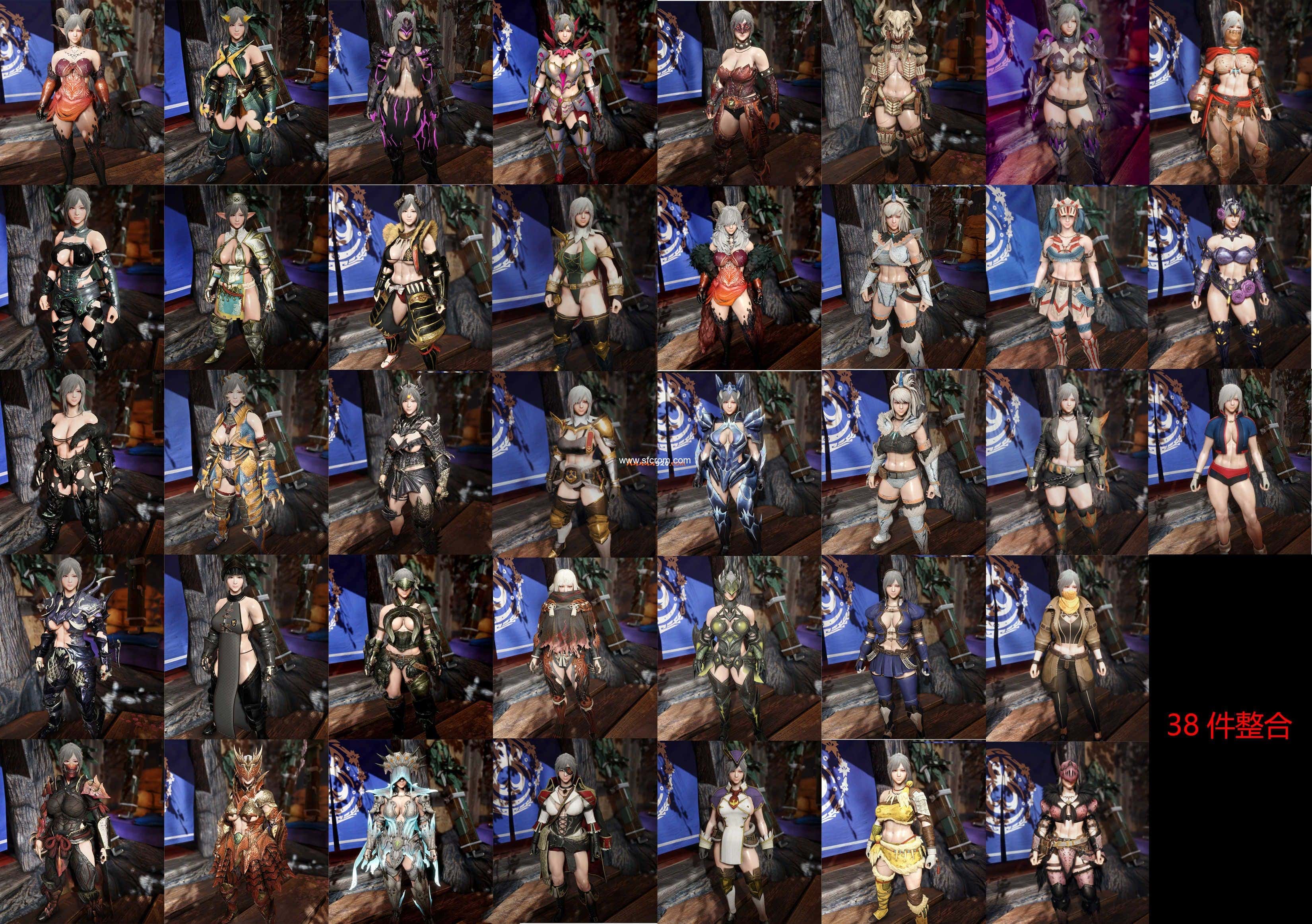 怪物猎人曙光-EBB38套大杂烩MOD switch金手指免费分享