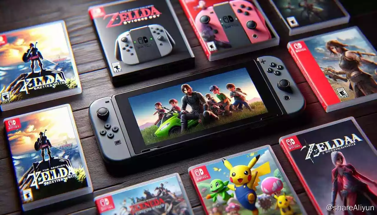 Switch游戏大全 9000+个!20T夸克网盘分享