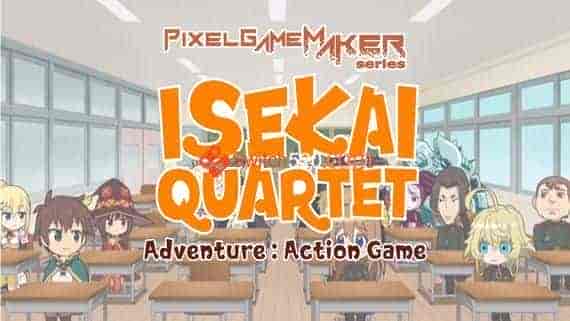 Pixel Game Maker Series ISEKAI QUARTET Adventure:Action/英文版/[NSP-XCI][原版+魔改9.2]