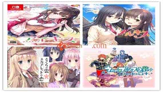恋爱4部曲/日文/ 樱之云 鲜红之恋 / 歌之☆王子殿下Debut / 爱之吻 / 梅尔之吻/[NSZ][原版]
