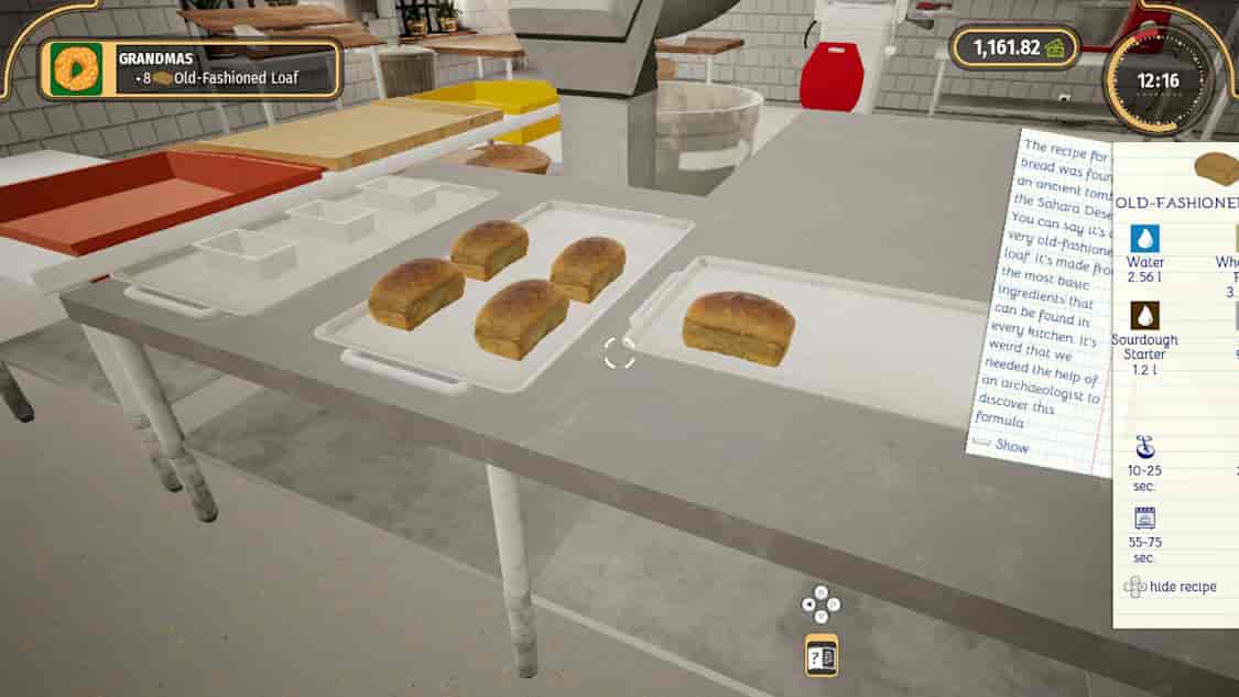 Switch NSP《面包店模拟器Bakery Simulator》中文 3.8G