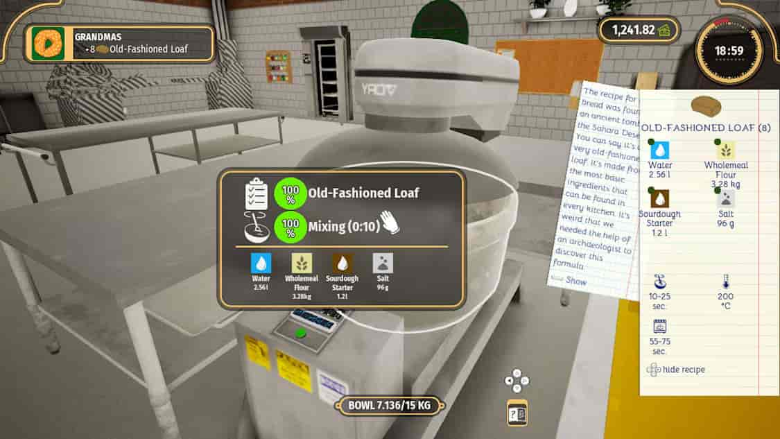 Switch NSP《面包店模拟器Bakery Simulator》中文 3.8G