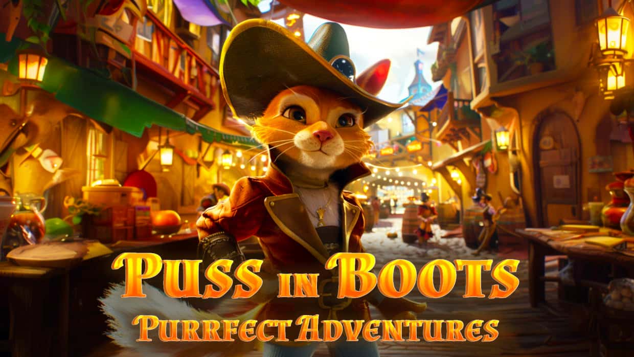 Switch NSP《Puss in Boots: Purrfect Adventures》英文 374M