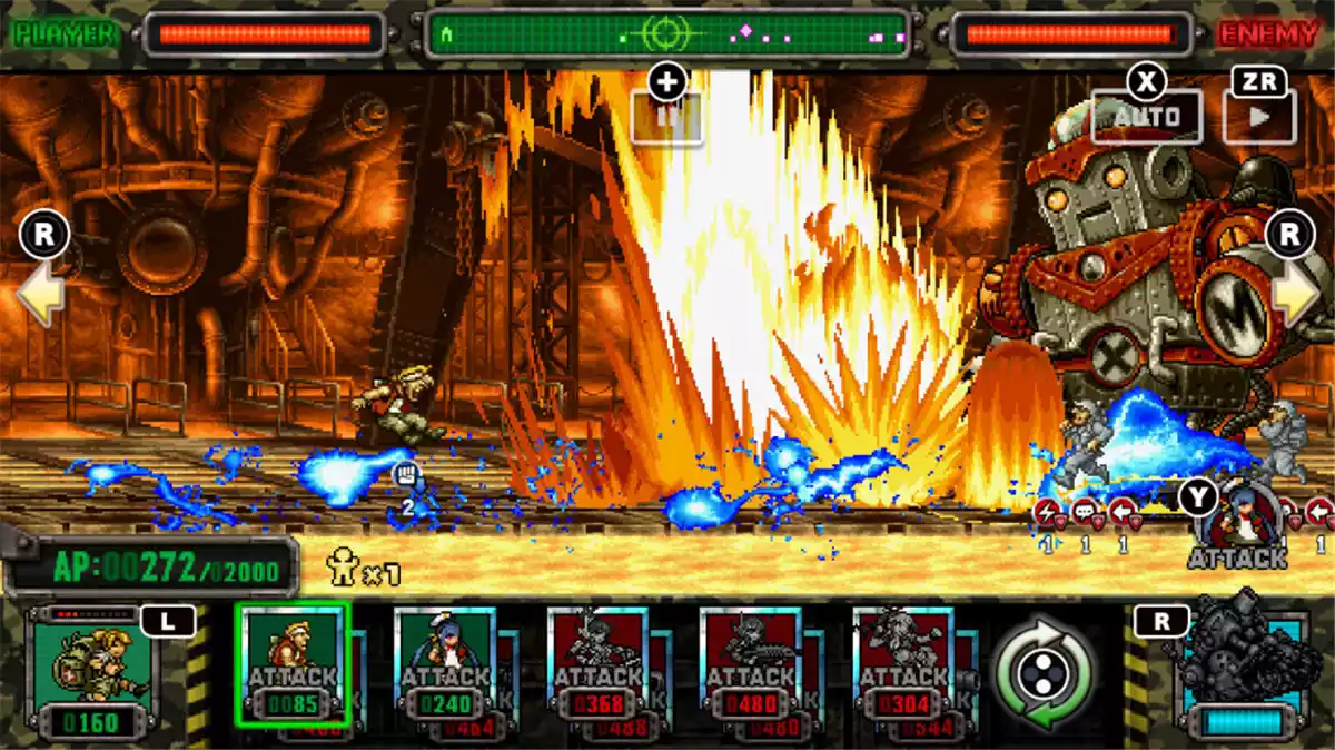 合金弹头:进攻 重载Metal Slug Attack Reloaded+更新1.1.0 Switch NSP中文