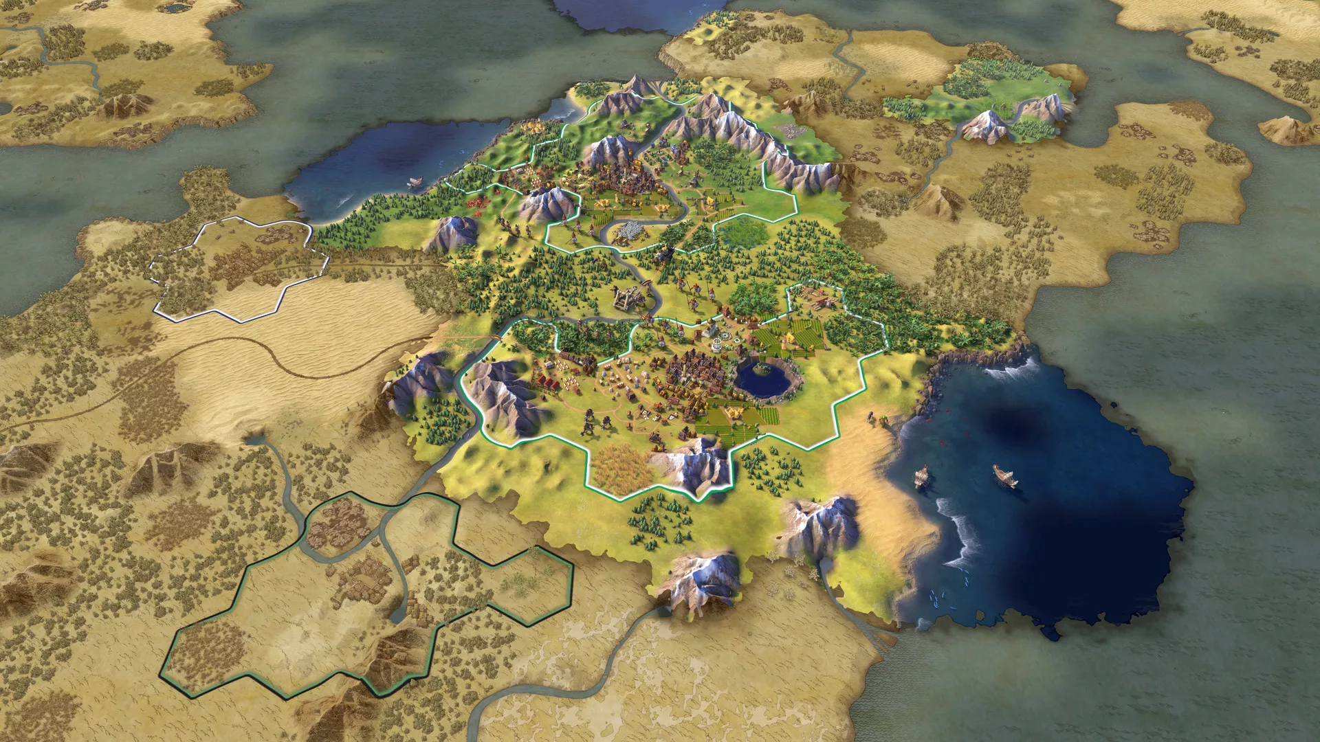 文明6|中字-国语|V1.0.12.68-挑战-富足时代+领袖季票+全DLC|解压即撸|