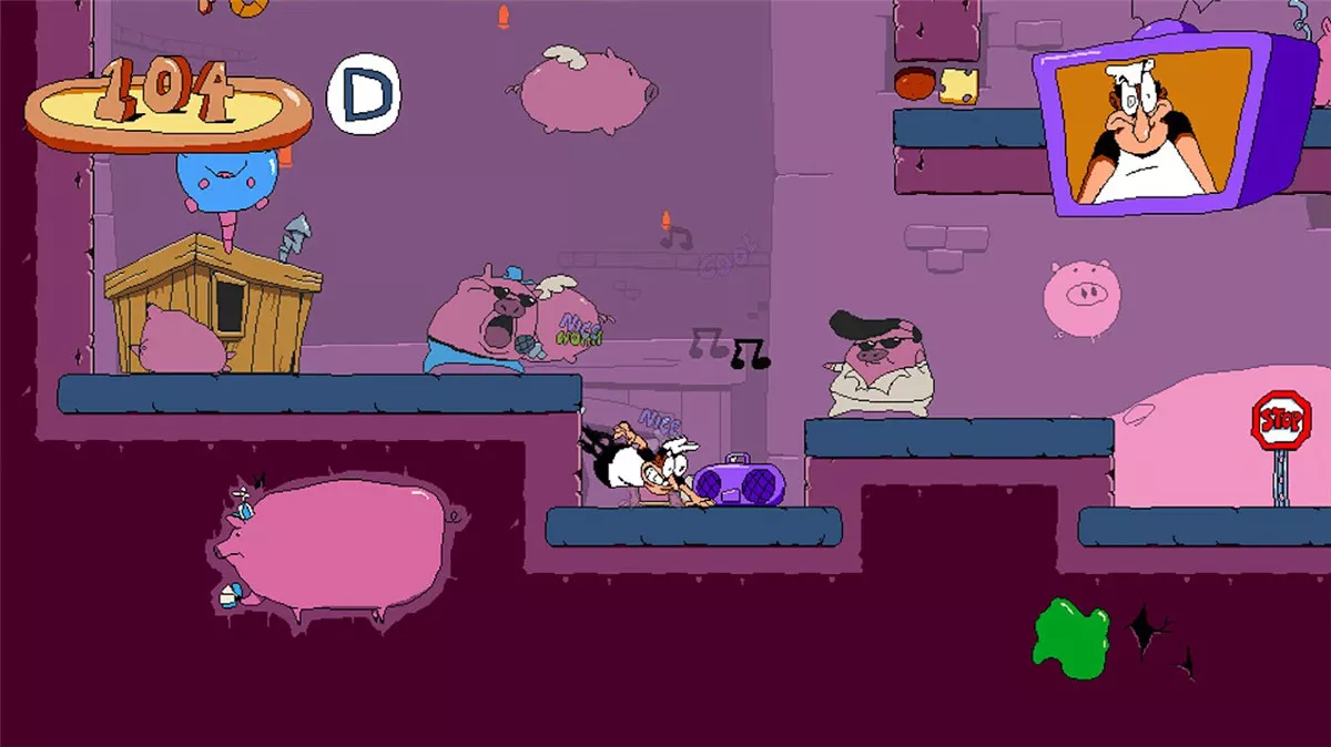 披萨塔Pizza Tower Switch NSP中文 1010M