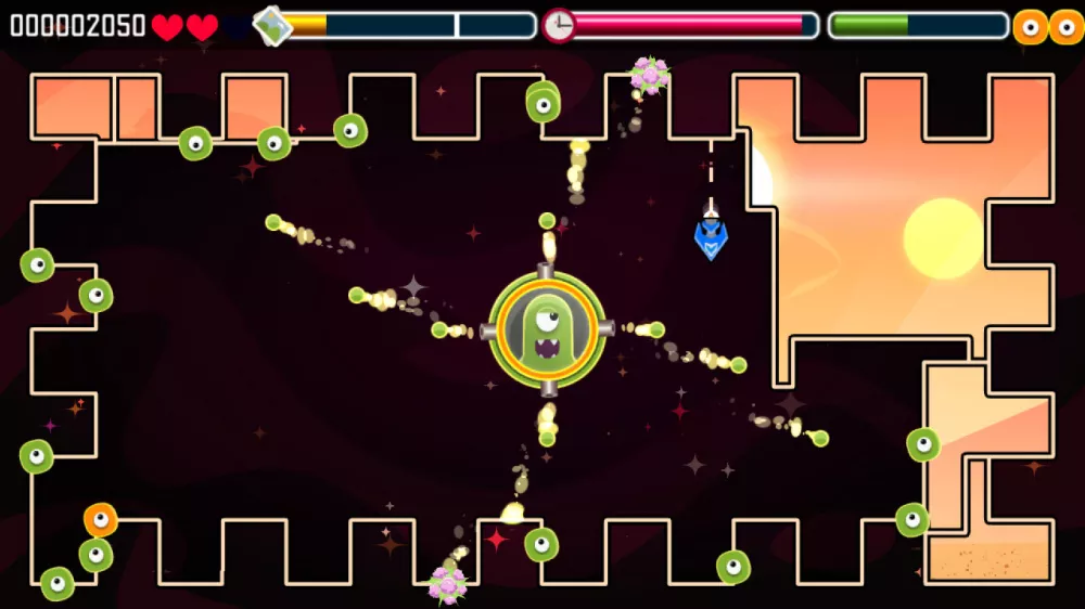 空间线：益智街机游戏Space Lines: A Puzzle Arcade Switch NSP中文