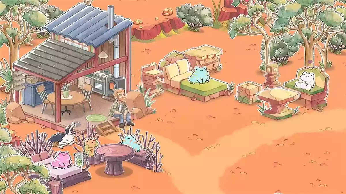 Kamaeru: 世蛙桃源Kamaeru: A Frog Refuge Switch NSP中文