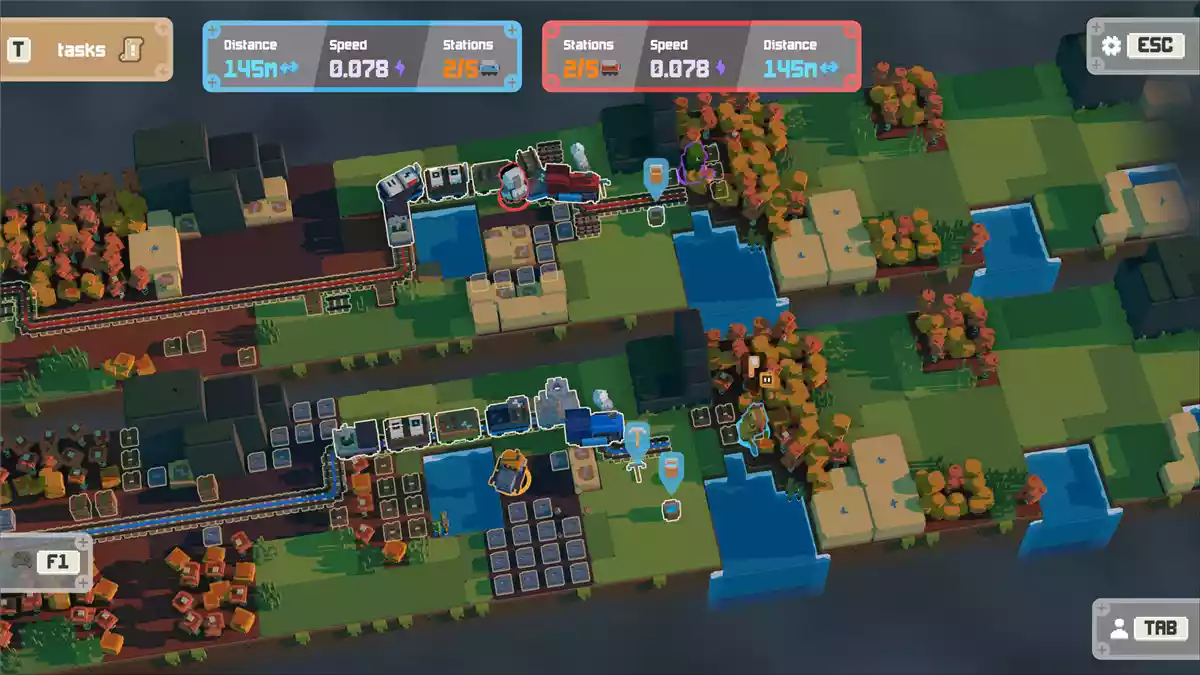 PC中文 一起开火车 2:汽笛重鸣Unrailed 2: Back on Track Build 16347481