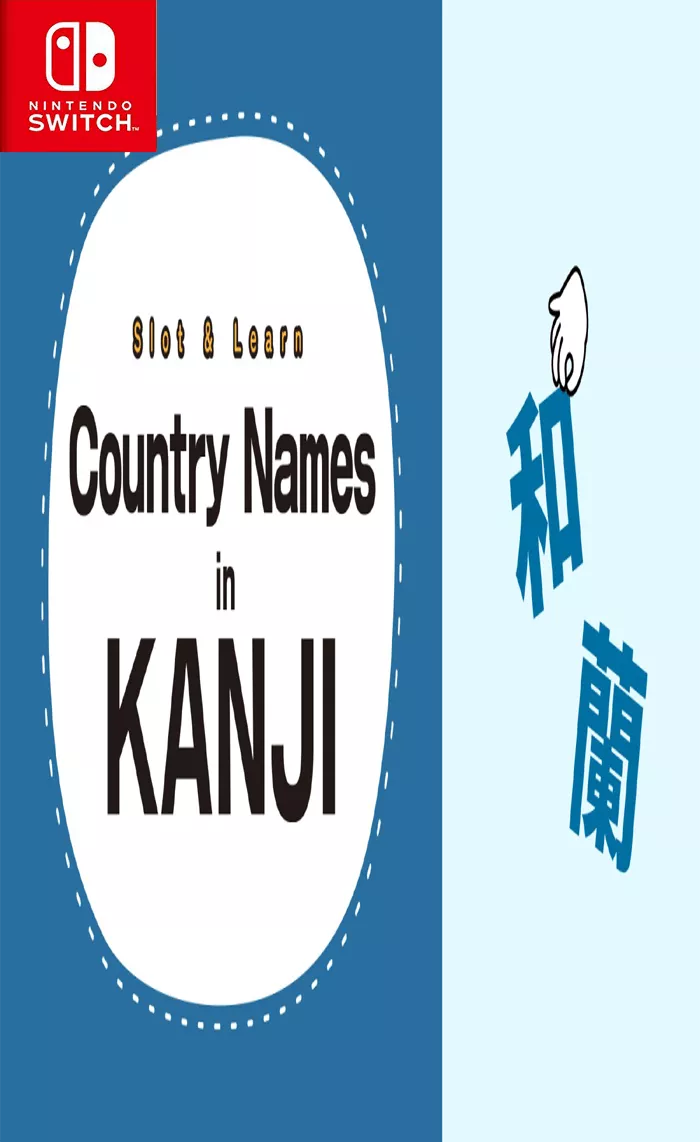 Slot & Learn Country Names in KANJI Switch NSP英日文