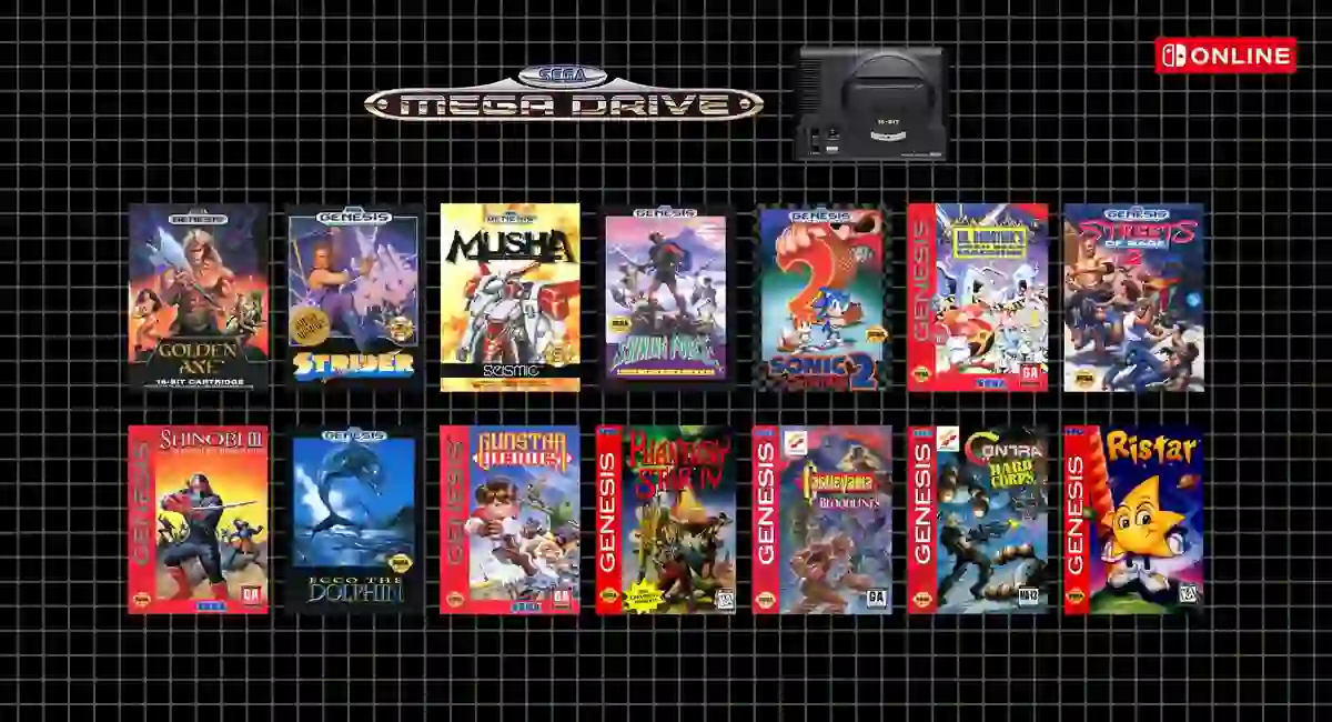 SEGA Genesis Mega Drive – Nintendo Switch Online+更新3.0.0 NSP NSZ中文