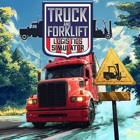 卡车和叉车物流模拟器Truck and Forklift Logistic Simulator Switch NSP (eShop)英文