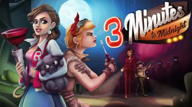 PC中文 午夜前三分钟/3 Minutes to Midnight – A Comedy Graphic Adventure v1.1.0 4.49G