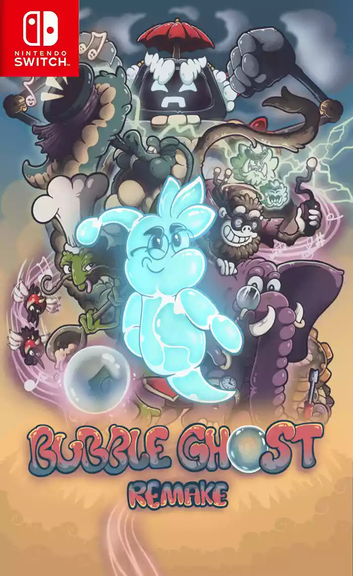 Switch NSP中文 泡泡精灵：重制版Bubble Ghost Remake+更新1.0.4