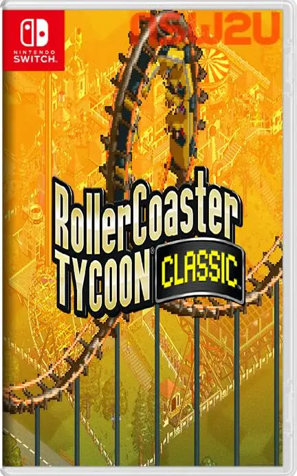 过山车大亨 经典版RollerCoaster Tycoon Classic+更新1.2.174 Switch NSP英文