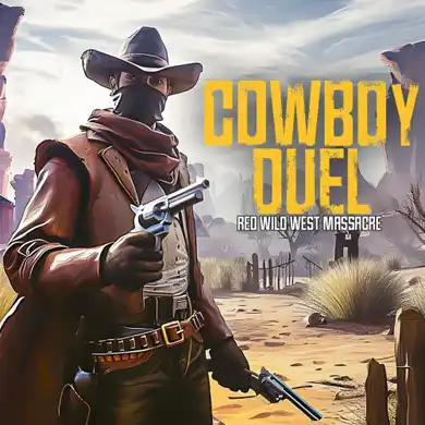 牛仔决斗:红色狂野西部大屠杀Cowboy Duel: Red Wild West Massacre Switch NSP (eShop)英文