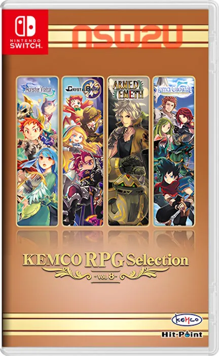 Kemco角色扮演合集 8/Kemco RPG Selection Volume 8 Switch XCI (4 Games)英日文