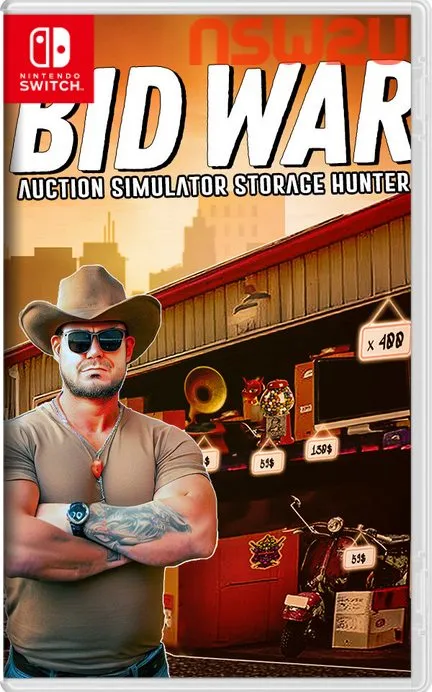 竞标战：拍卖战争模拟器 - 仓储猎人Bid Battle: Auction War Simulator Storage Hunter+更新1.0.1 Switch NSP英文