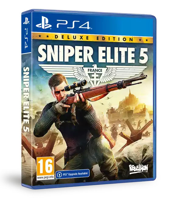 [MC4] (金手指) 狙击精英5 中文 CUSA16164 V1.28（含本体）/ CUSA16075 V1.28