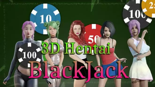PC中文攻略 二十一点纸牌游戏3D Hentai Blackjack 414M