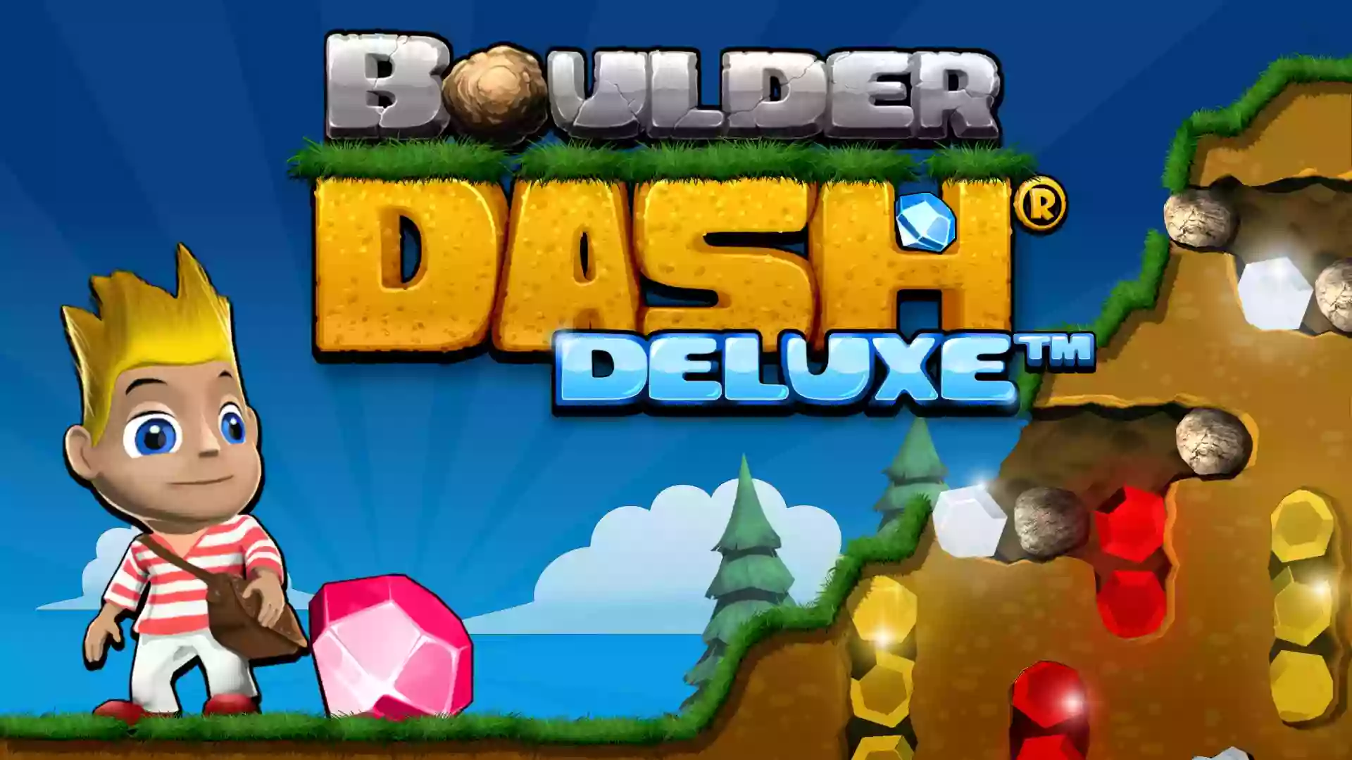 巨石冲刺 豪华版Boulder Dash Deluxe Switch NSP (v1.0.1)中文