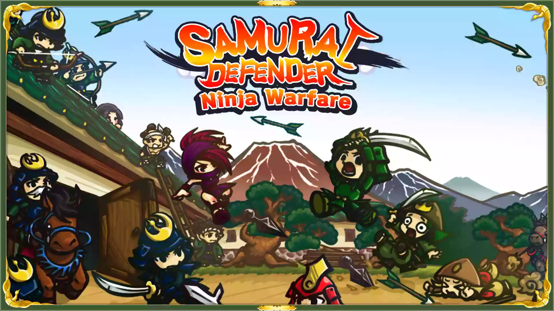 武士防御战：忍者战争Samurai Defender: Ninja Warfare Switch NSP (v1.0.2)中文