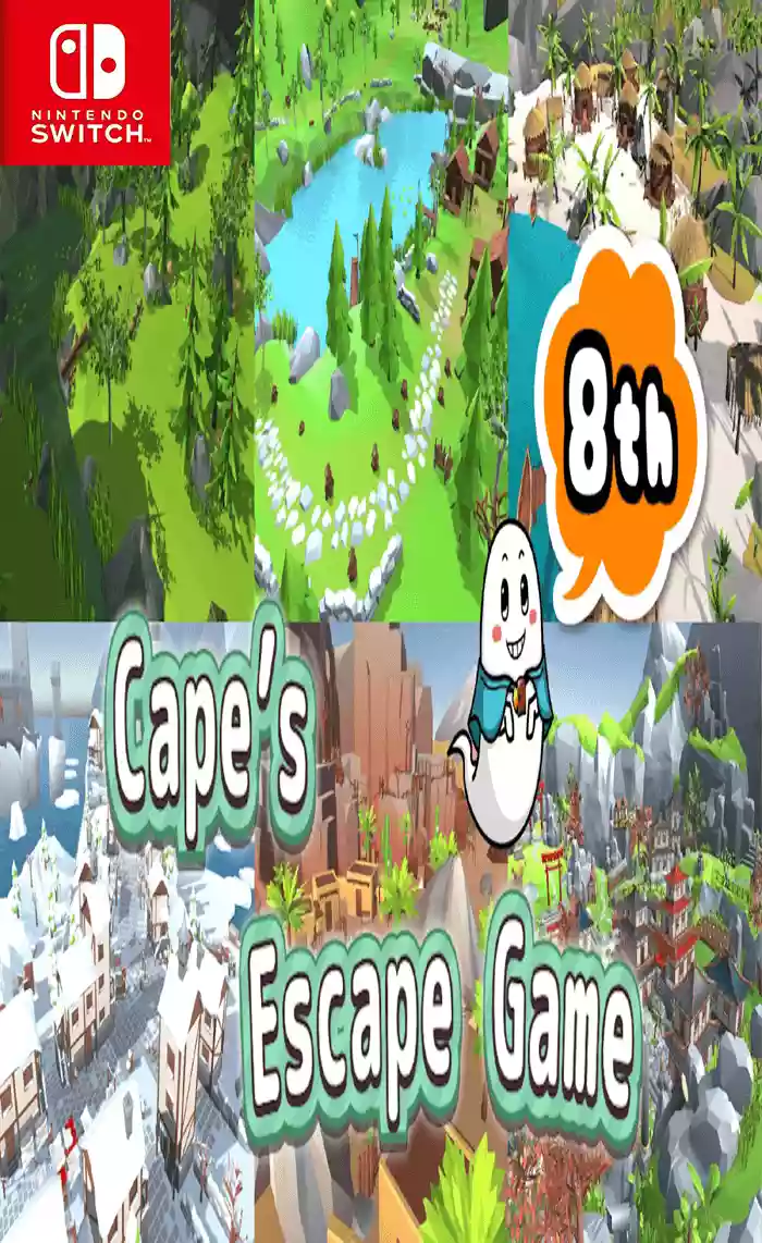 斗篷侠大逃脱之八号房间Cape’s Escape Game 8th Room Switch NSP英文