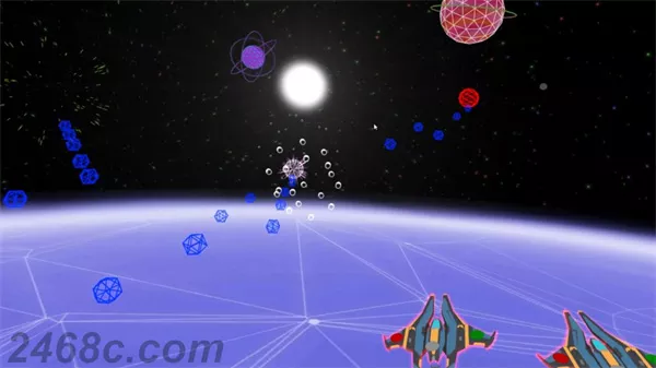 ss_a9b8950e15fd8ea82ff086b8a74fc1a660b6a4d9.1920x1080-1024x576.webp 节奏子弹VR Rhythm ‘n Bullets VR|Quest VR游戏