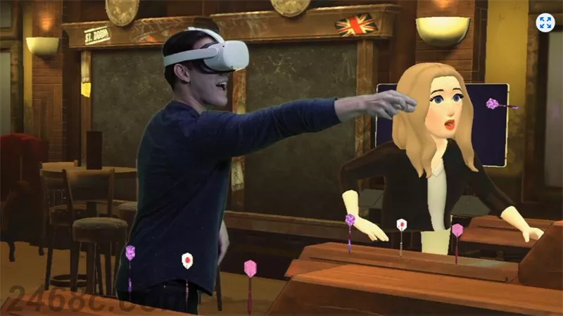 QQ截图20241215163616.webp 趣味飞镖 ForeVR Darts|Quest VR游戏