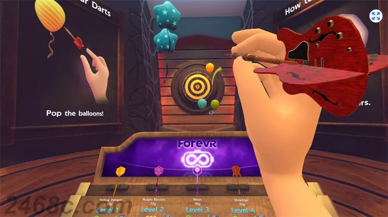 QQ截图20241215163642.webp 趣味飞镖 ForeVR Darts|Quest VR游戏