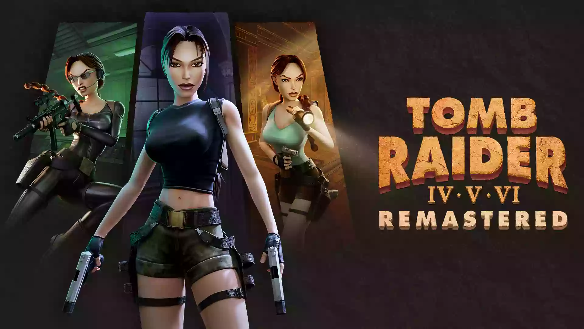 古墓丽影 4 5 6 重制版Tomb Raider IV-VI Remastered Switch NSP (v1.0.1)中文