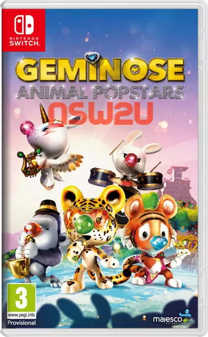 双子：动物超明星Geminose Animal Popstars Switch NSP XCI (v1.0.5)英日文