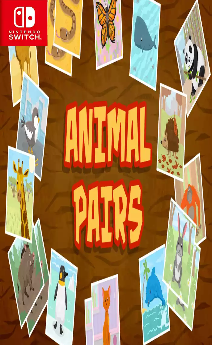 动物配对Animal Pairs – Matching & Concentration Game for Toddlers & Kids Switch NSP英文