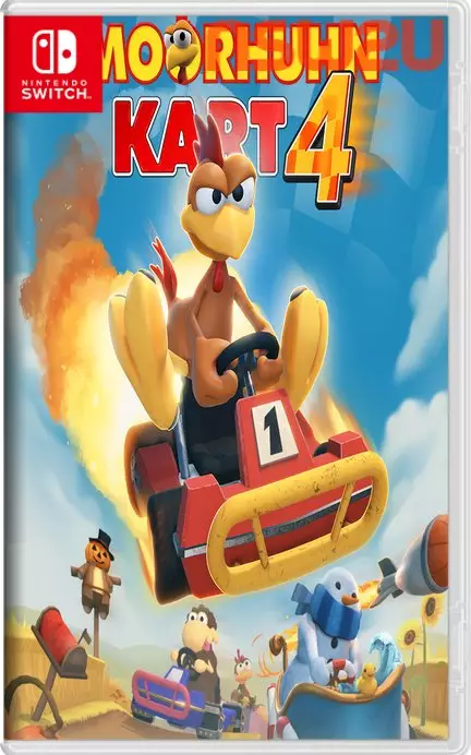 疯狂小鸡卡丁车 4 Moorhuhn Kart 4 Switch NSP (v1.0.1)英文