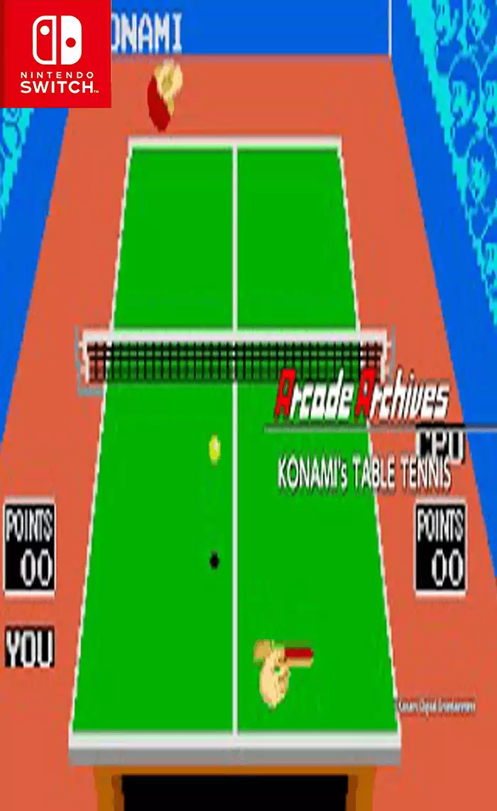街机博物馆：科乐美乒乓球Arcade Archives KONAMI’s TABLE TENNIS Switch NSP英日文
