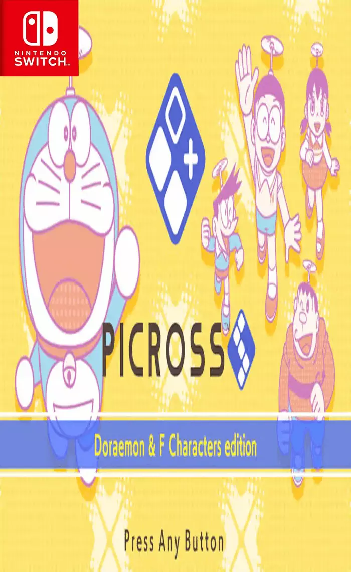 绘图方块 S 哆啦 A 梦 & 藤子·F·不二雄作品角色版PICROSS S Doraemon & F Characters edition Switch NSP中文