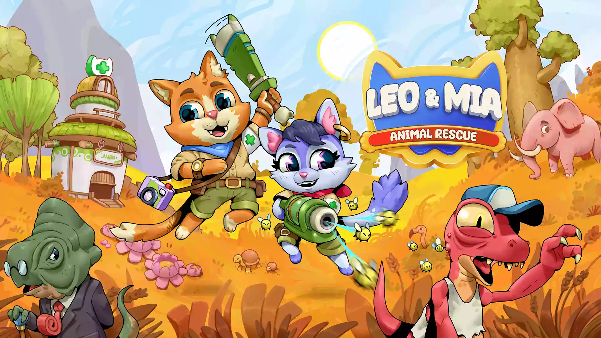 里奥与米娅:动物救援Leo & Mia : Animal Rescue Switch NSP (v1.0.1)中文