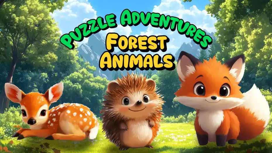 森林动物Puzzle Adventures – Forest Animals Switch NSP中文