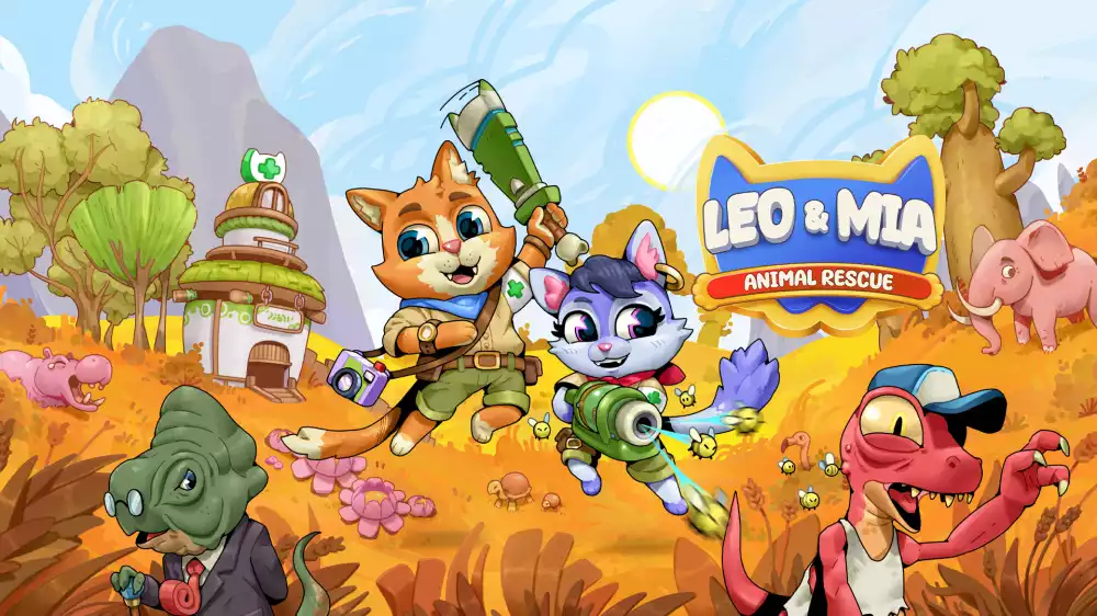 里奥与米娅:动物救援Leo & Mia: Animal Rescue+更新1.0.1 Switch NSP中文