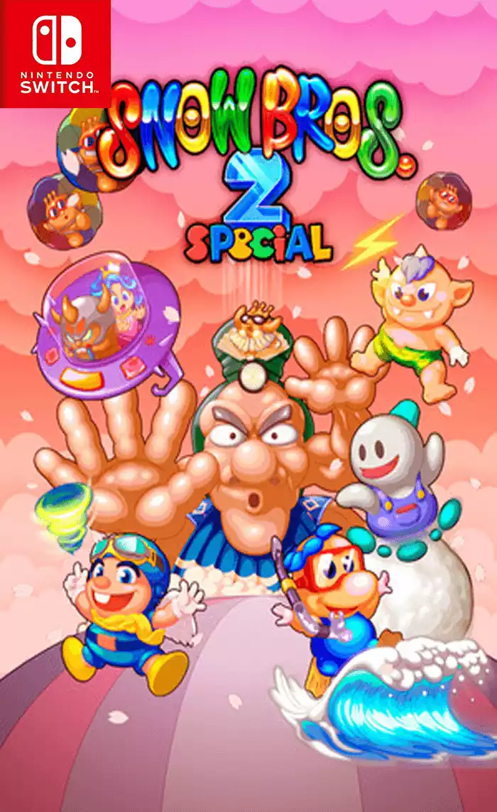 雪人兄弟2 SNOW BROS. 2+更新1.0.2 Switch NSP中文
