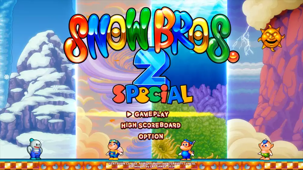 雪人兄弟2 SNOW BROS. 2+更新1.0.2 Switch NSP中文