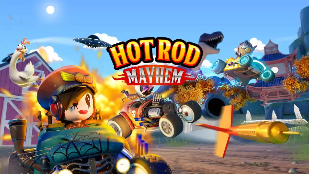 火热狂飙Hot Rod Mayhem+更新1.0.2 Switch NSP中文